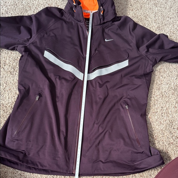 Nike Dark Purple Jacket with Orange Highlights - Picture 8 of 13